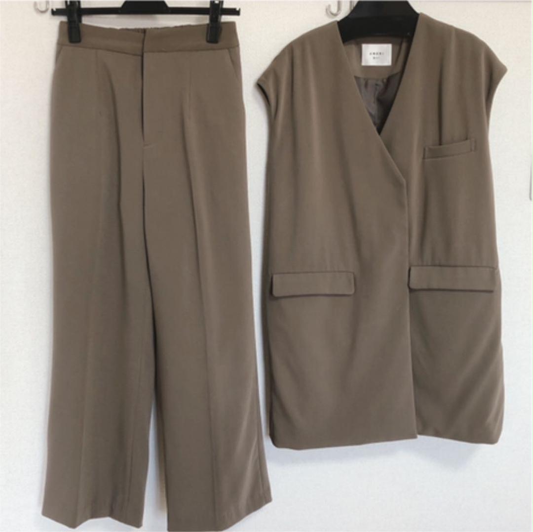 アメリヴィンテージ BOX VEST SET UP kevJh-m68285700581 在庫あ特価