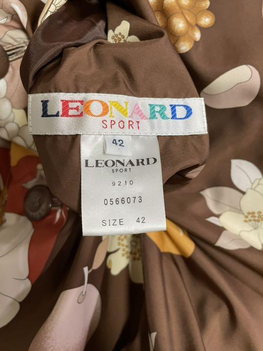 グをして ✳️北斎の鷹クン様専用✳️LEONARD 中綿入ジャケット サイズ42 Svc2k-m68286100857 SPORT プリント