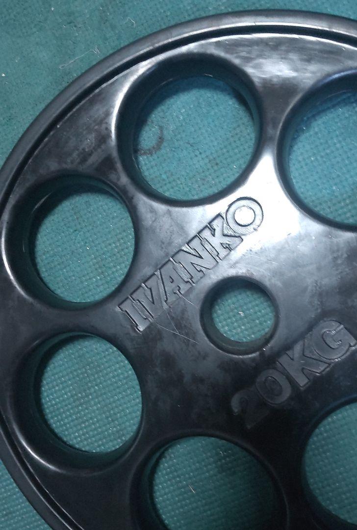 オリンピック プレート  IVANKO 20kgプレート 1枚