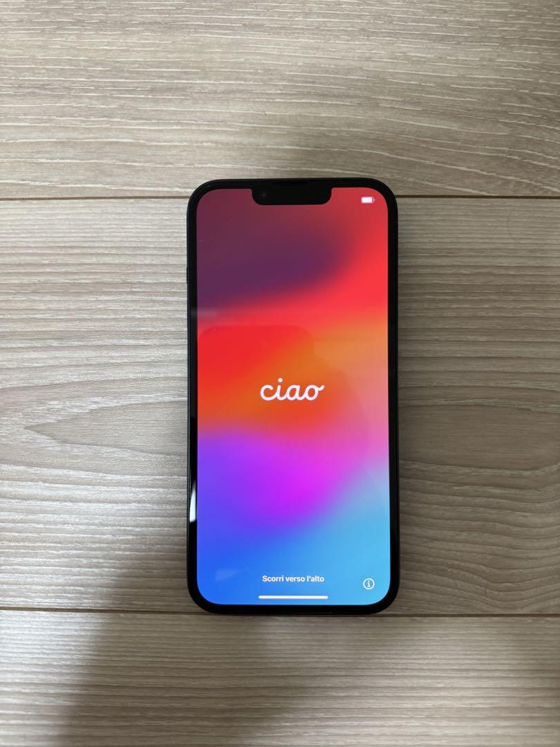【美品】iPhone 14 ミッドナイト 128 GB SIMフリー