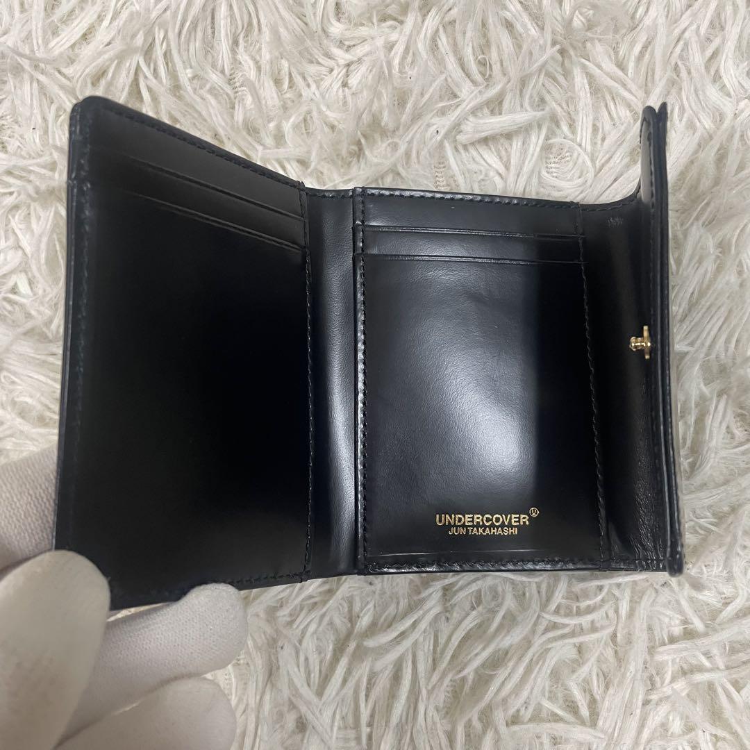 UNDERCOVER Wallet BLACK×GOLD レザー 財布 黒 金