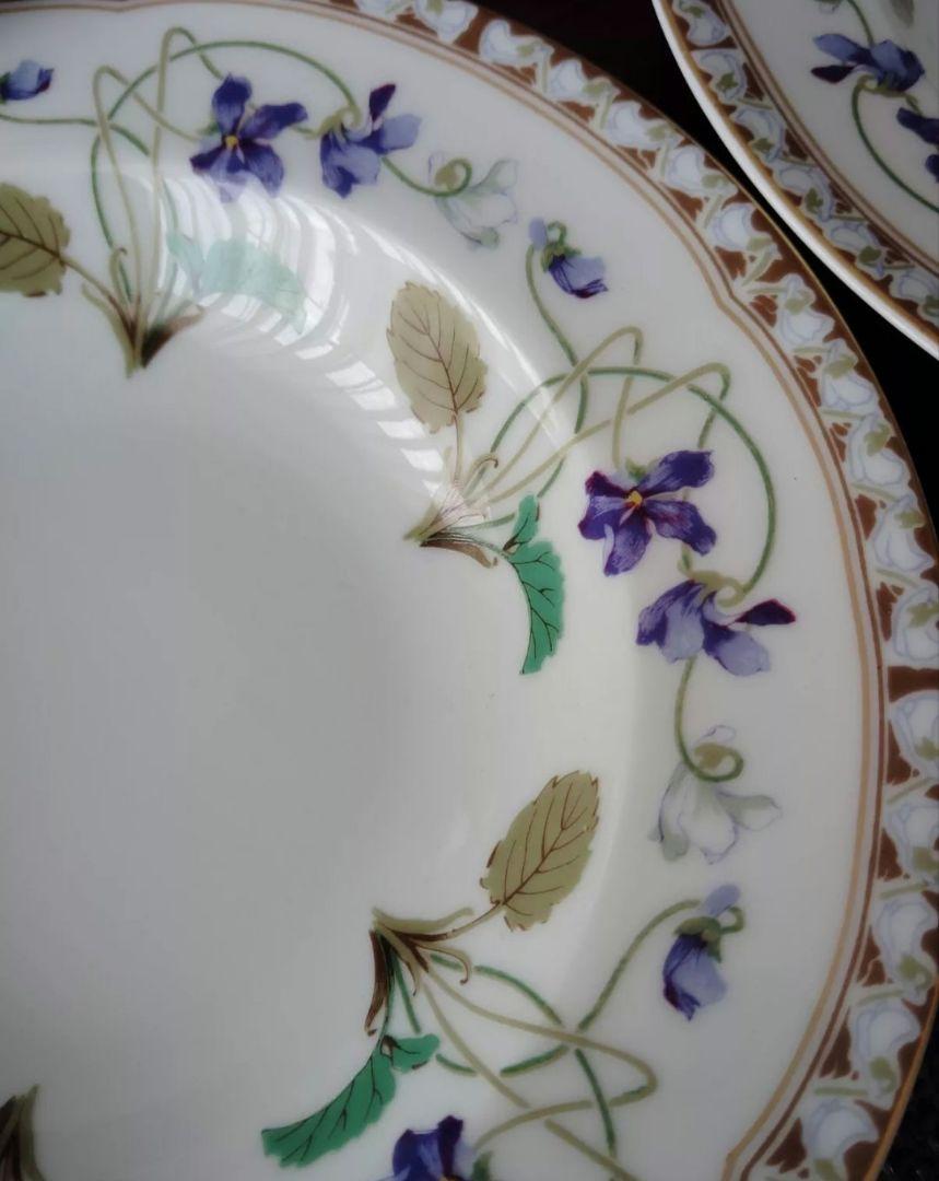 Haviland LIMOGES アンペラトリス ユジェニー スープ皿 6枚
