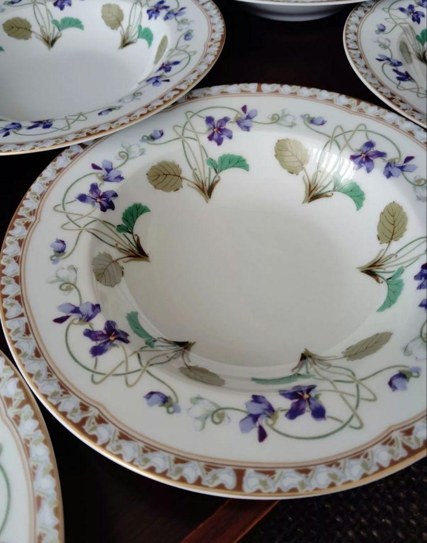 Haviland LIMOGES アンペラトリス ユジェニー スープ皿 6枚