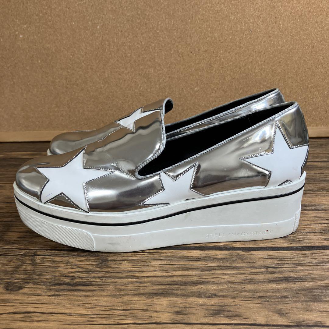 （K25584）ステラマッカートニー 厚底スニーカー 40（約25㎝） K25584）ステラマッカートニー 厚底スニーカー 40（約25