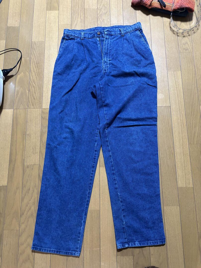 90s DOCKERSストレート デニムパンツ ハイウエスト