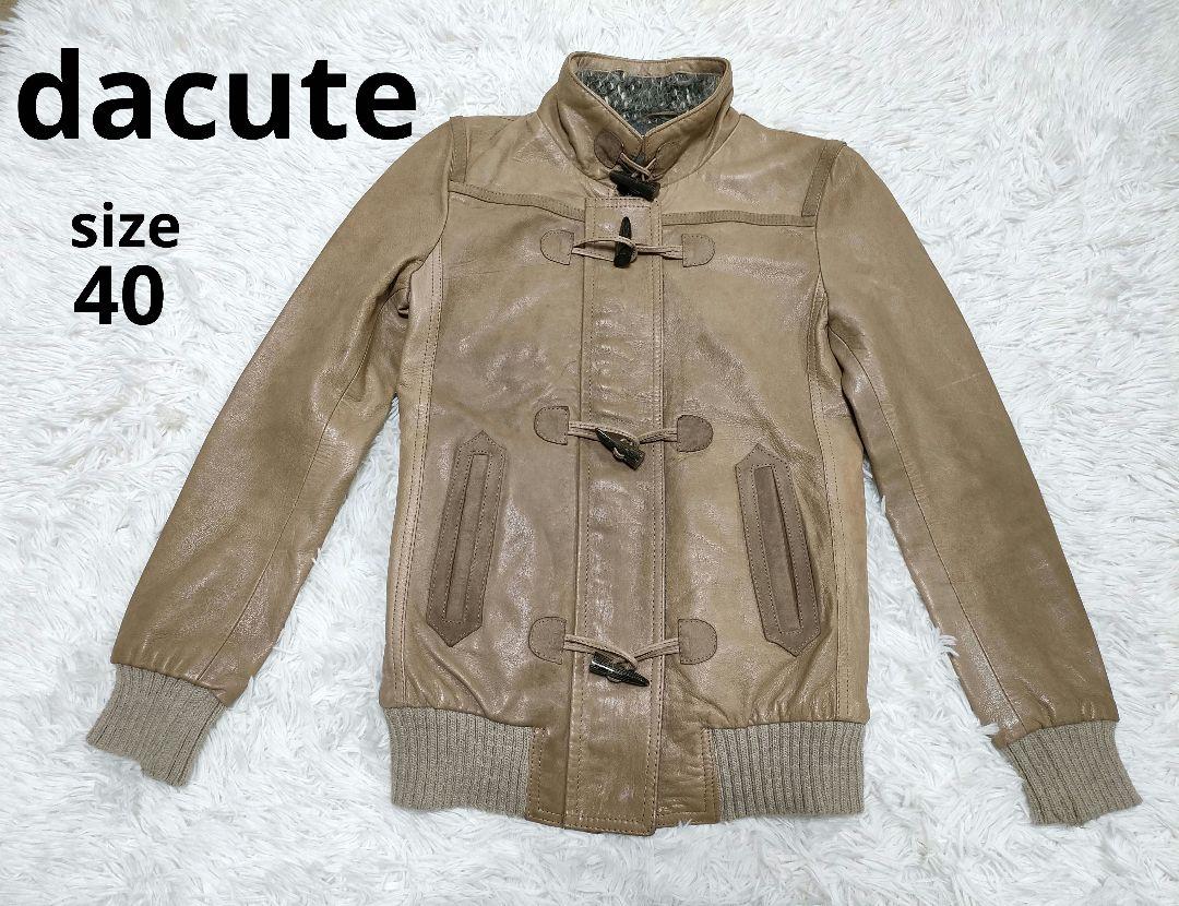 dacute レザー　ジャケット　サイズ40