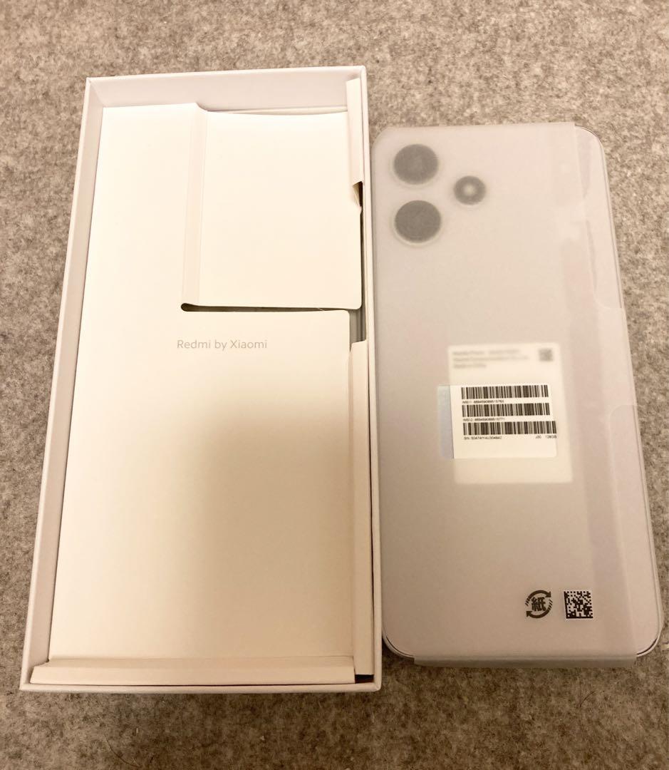 【新品】Redmi12 5G XIG03 シルバー スマホ 本体