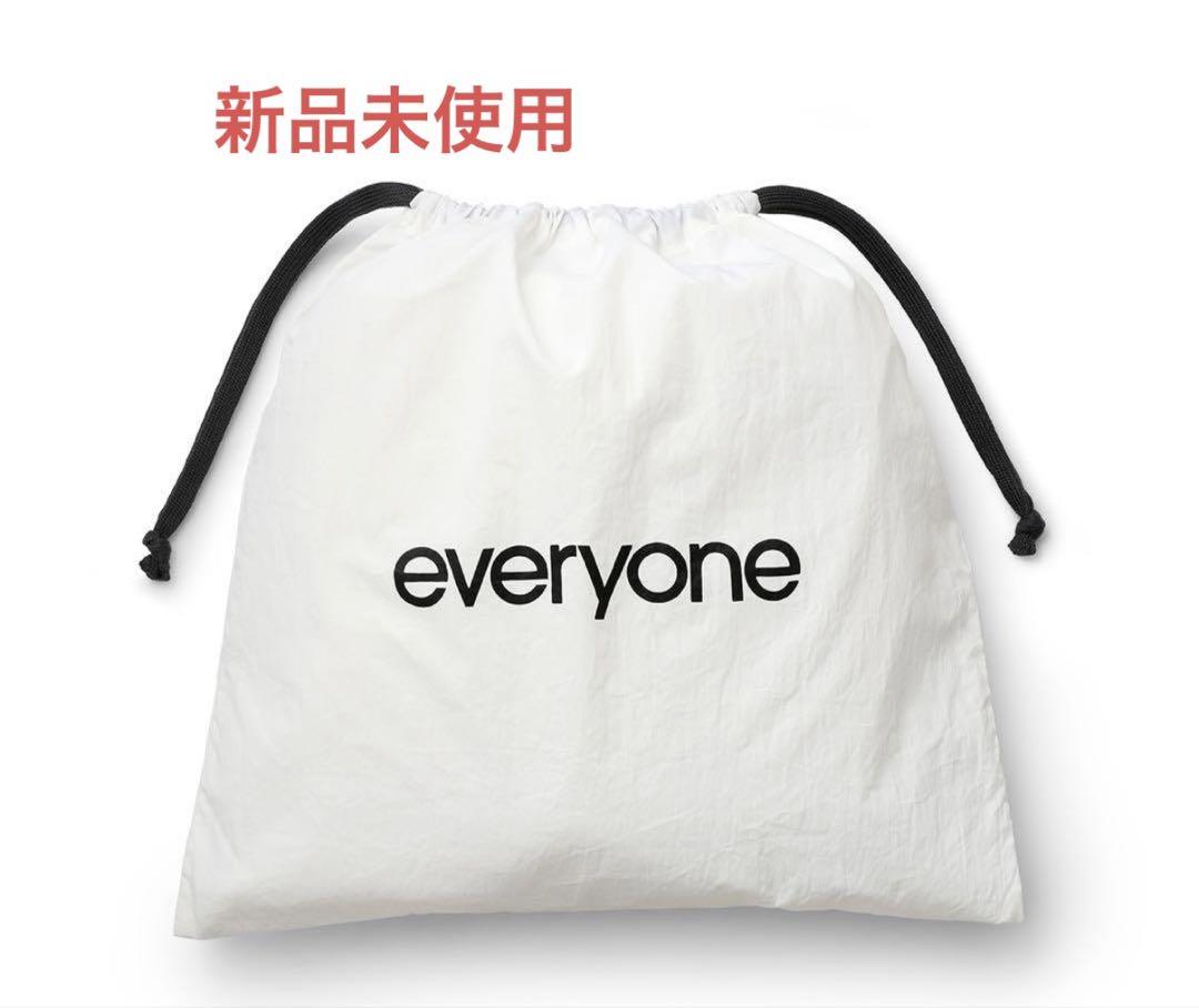 バッグ everyone nylon kinchaku pouch (WHITE)