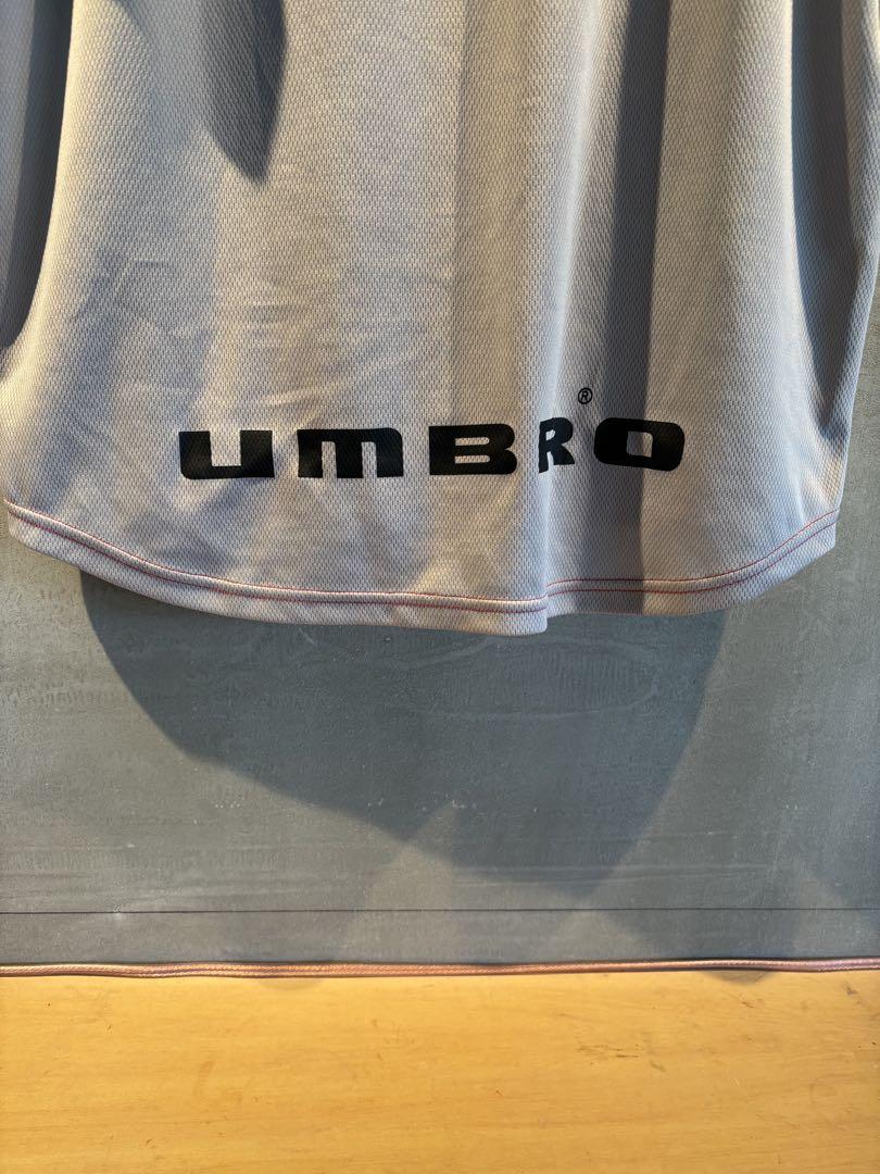 UMBROフットボールシャツゲーム レッド Oサイズ