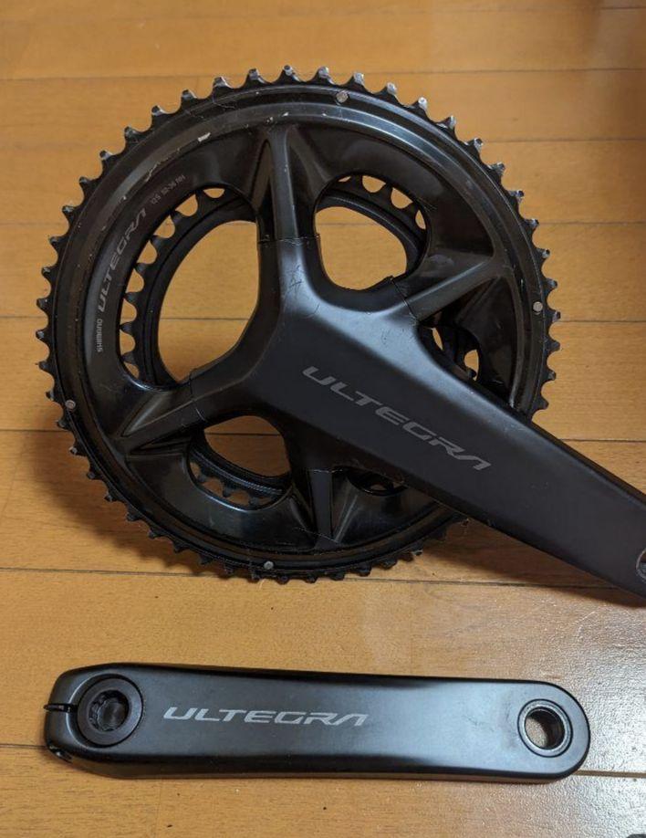 アルテグラクランク FC-R8100 170mm 52/36T パーツ