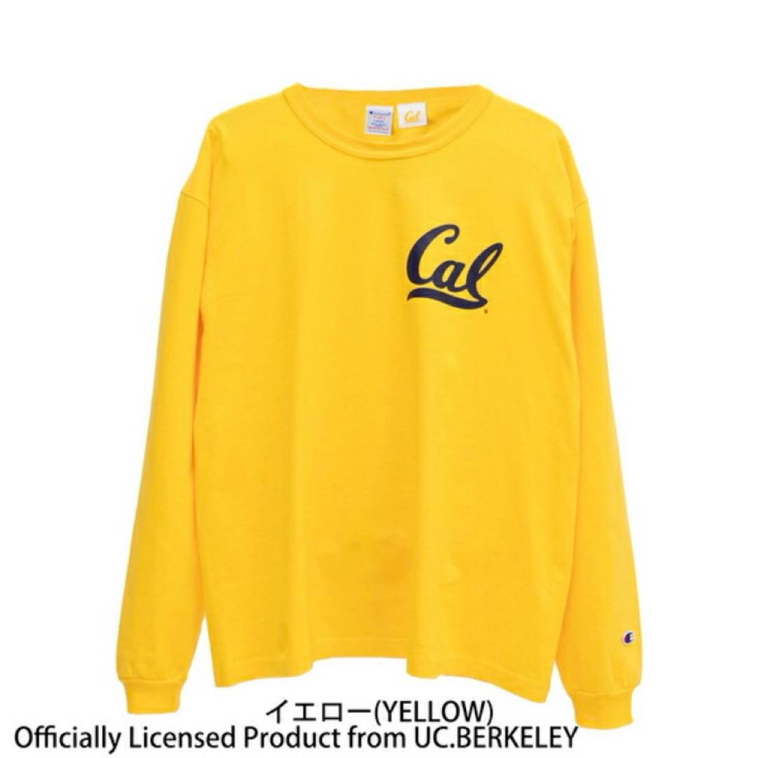 チャンピオン アメリカ製 ロンt C5-A406 CAL イエロー