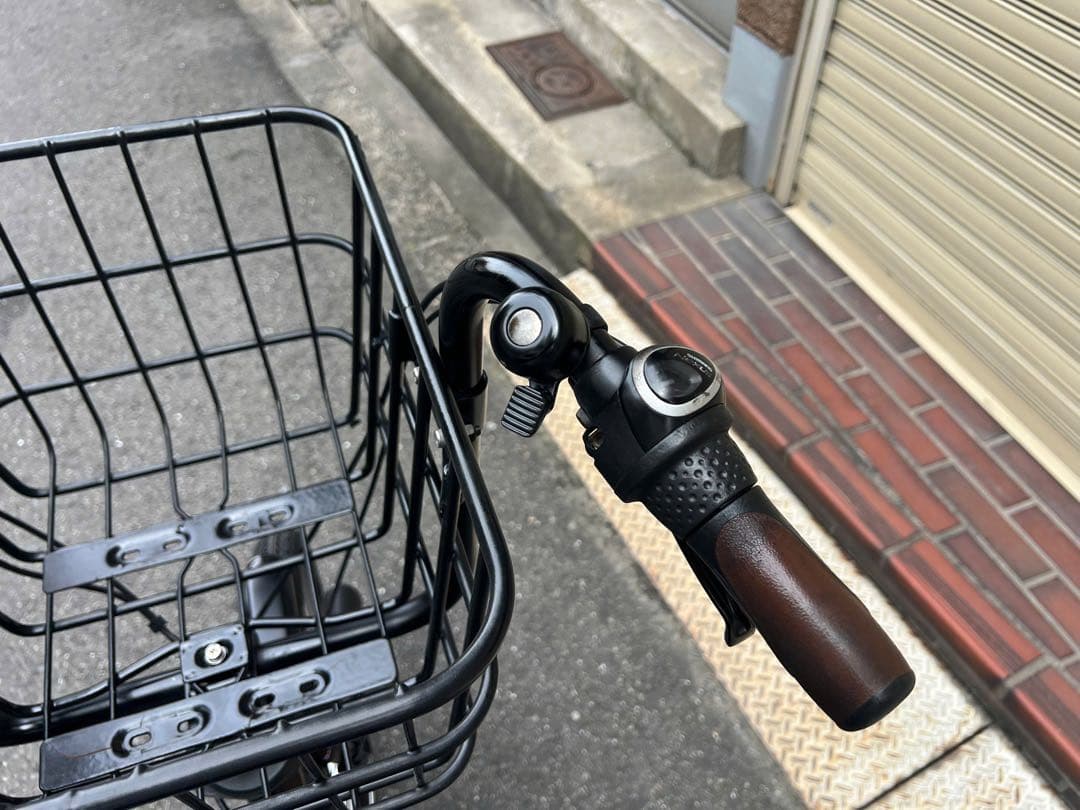 大阪府 パナソニック 電動アシスト自転車 前カゴ付きやや傷や汚れあり BRIGHTFACE_UK