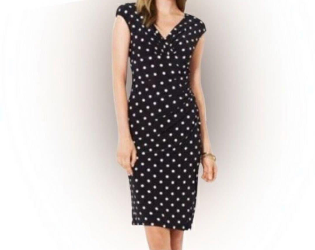 Ralph Lauren ドット ワンピース