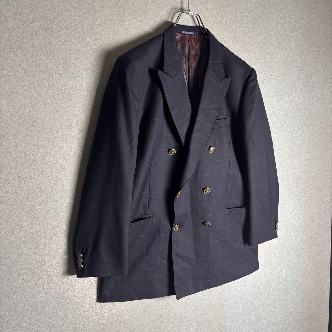 人気新品 カシミヤ混 セットアップ ✮スーツ dunhill×DANKAN L 美品 スーツ