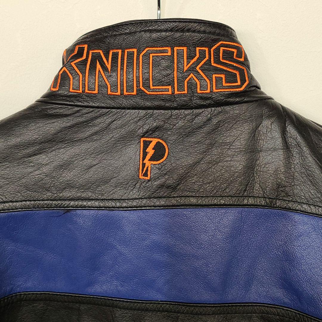 90s レザージャケット ヴィンテージ NBA HmT01-m68300972012 New York Knicks 超特価得価