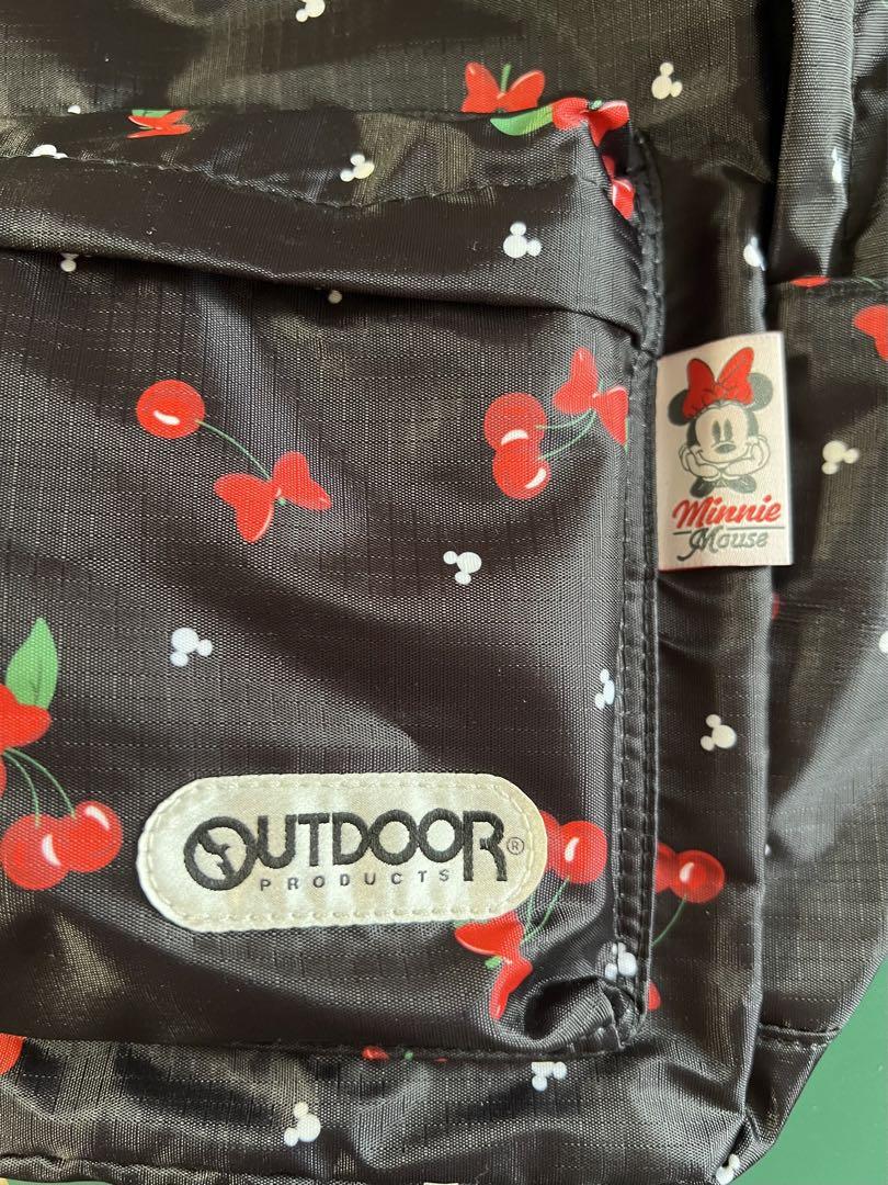 OUTDOOR ✖️ディズニーストア ミニー さくらんぼ柄リュック