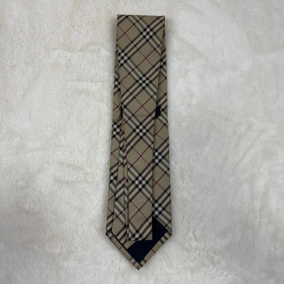 BURBERRY バーバリー　ノバチェック チェック柄 シルクネクタイ
