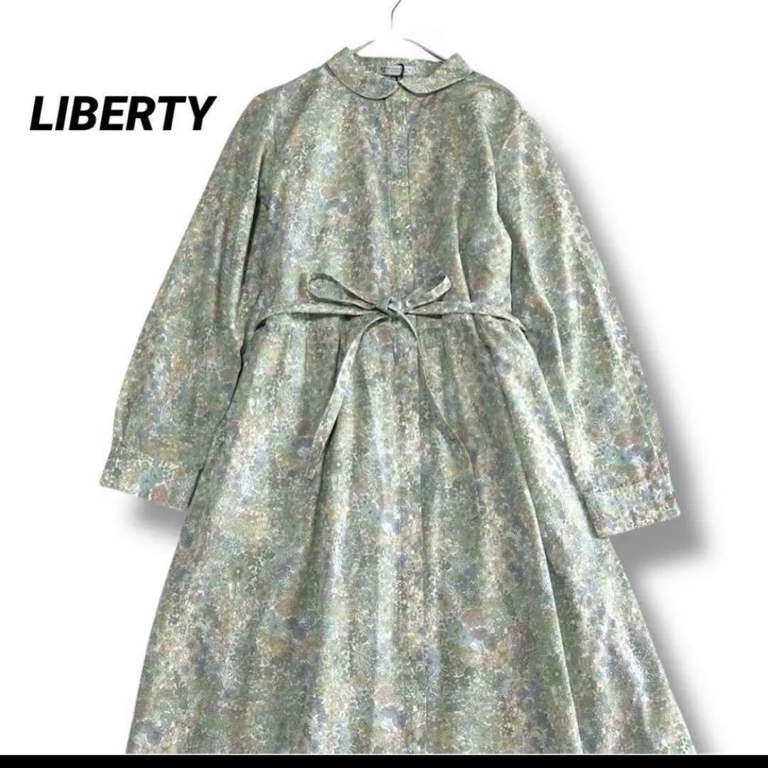 新品タグ付き　アフタヌーンティー×リバティ　ベルテッド　ワンピース
