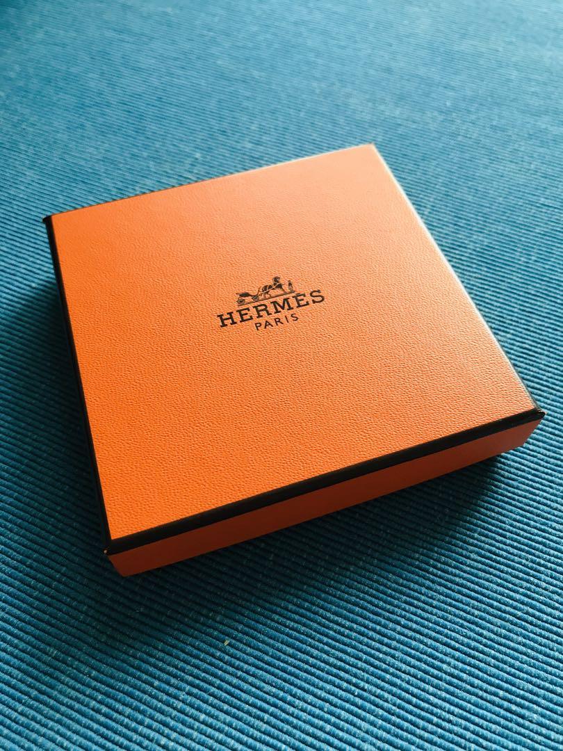 HERMES エルメス エマイユ バングル ブレスレット ホワイト／ゴールド