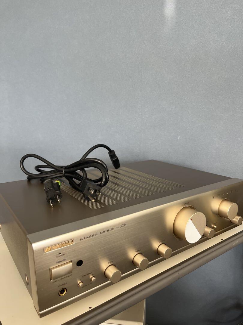 山水 サンスイ AU-303R インテグレーテッドアンプ プリメインアンプ