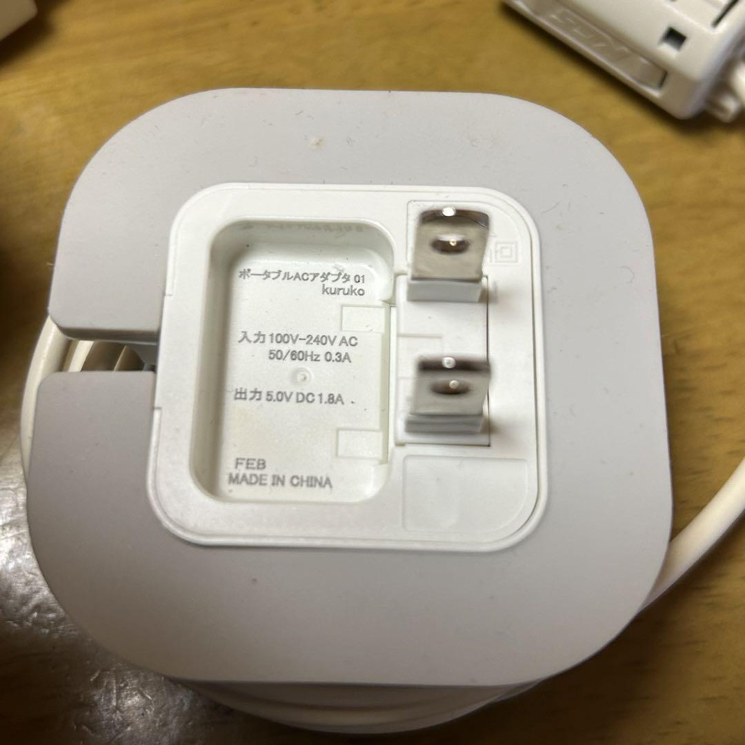 NTTドコモ らくらくスマホ 純正卓上ホルダ F49 と ACアダプタのセット