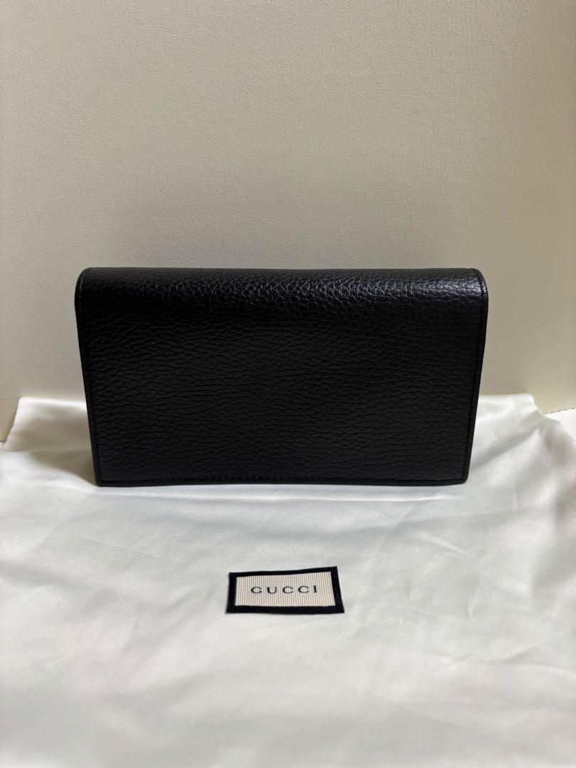 ✩最終値下げ✩ GUCCI ボウ リボン チェーンショルダーバッグ ブラック ✩最終値下げ✩ GUCCI ボウ リボン チェーンショルダーバッグ