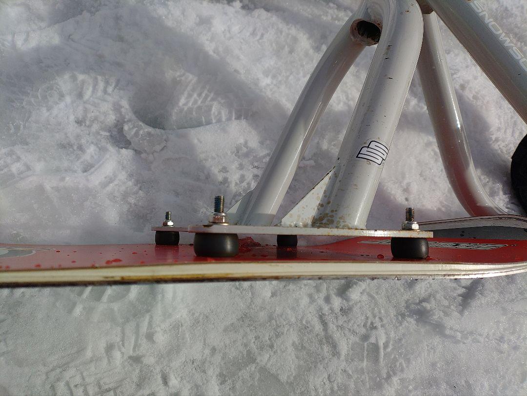 スノースクート 2009jukk ONE SNOWSCOOT SUNNボード