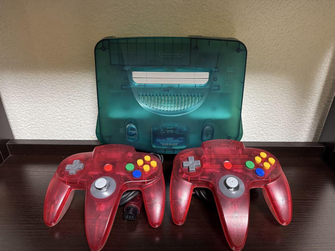 ニンテンドー64 本体 クリアブルー