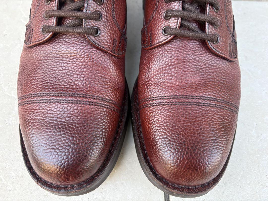 美品｜ケンゴン　UK6　バーガンディ 美品」JOSEPH CHEANEY ケンゴンⅡ バーガンディ UK6.5