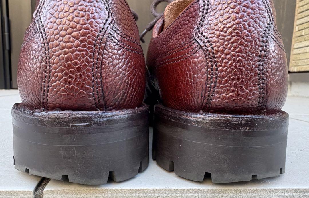 美品｜ケンゴン　UK6　バーガンディ 美品」JOSEPH CHEANEY ケンゴンⅡ バーガンディ UK6.5