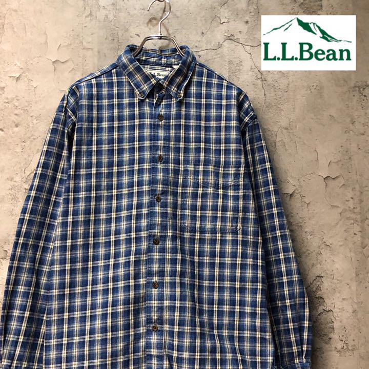 エルエルビーン　シャツ　長袖シャツ　ロングスリーブシャツ　シャツ　チェックシャツ