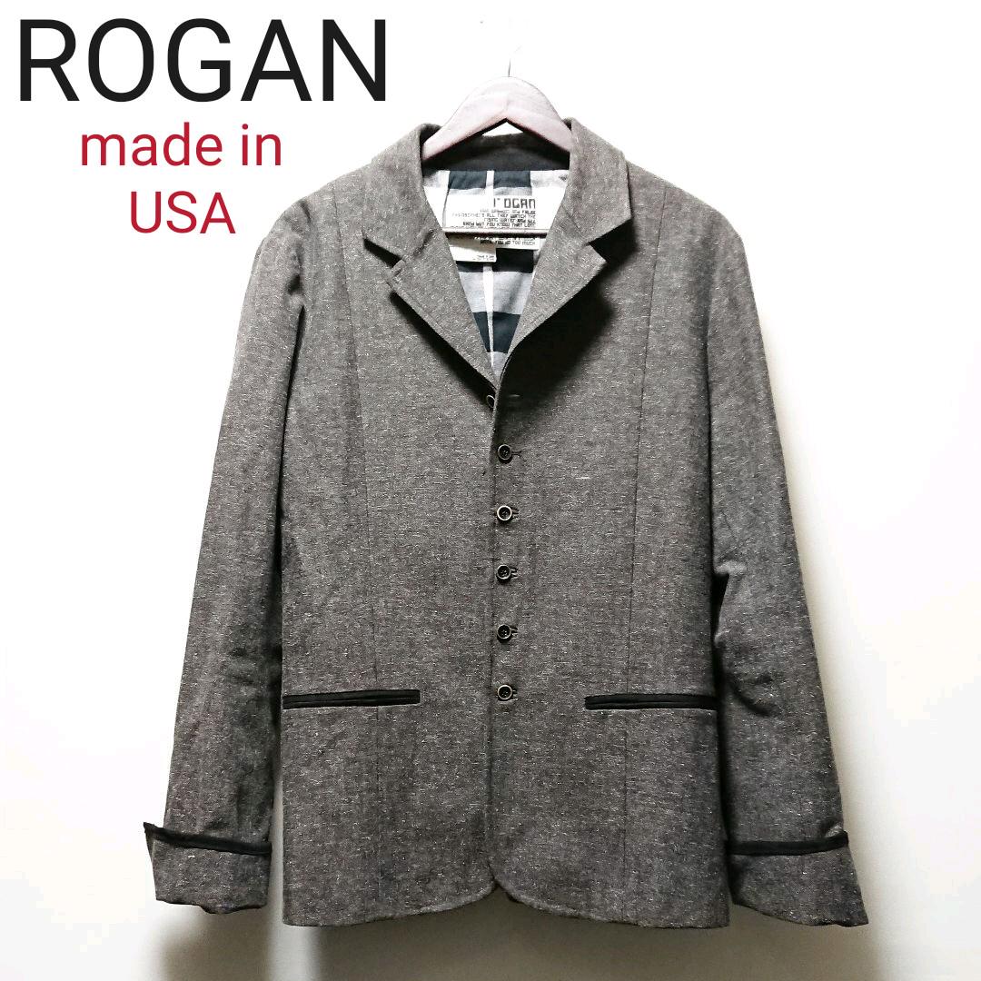USA製◇ローガンROGAN◇ニットテーラードジャケット