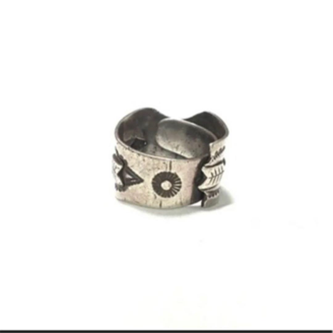40's NAVAJO ナバホ バングル リメイク リング ターコイズ