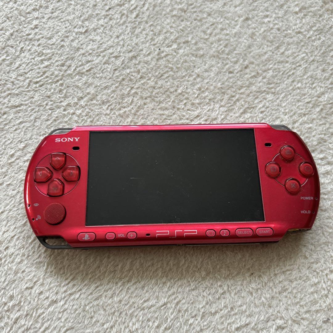 2024最新のスタイル PSP SONY 本体 メルカリ - 赤 携帯用ゲーム機本体
