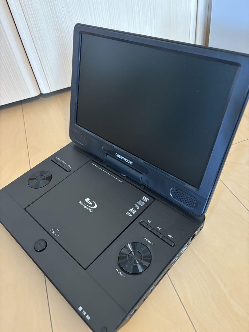 ブルーレイプレイヤー　GREEN HOUSE GH-PBD11AT-BK