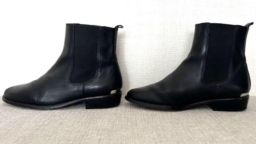 COACH コーチ　2WAY サイドゴアブーツ　黒　ロングブーツ　保存袋付き