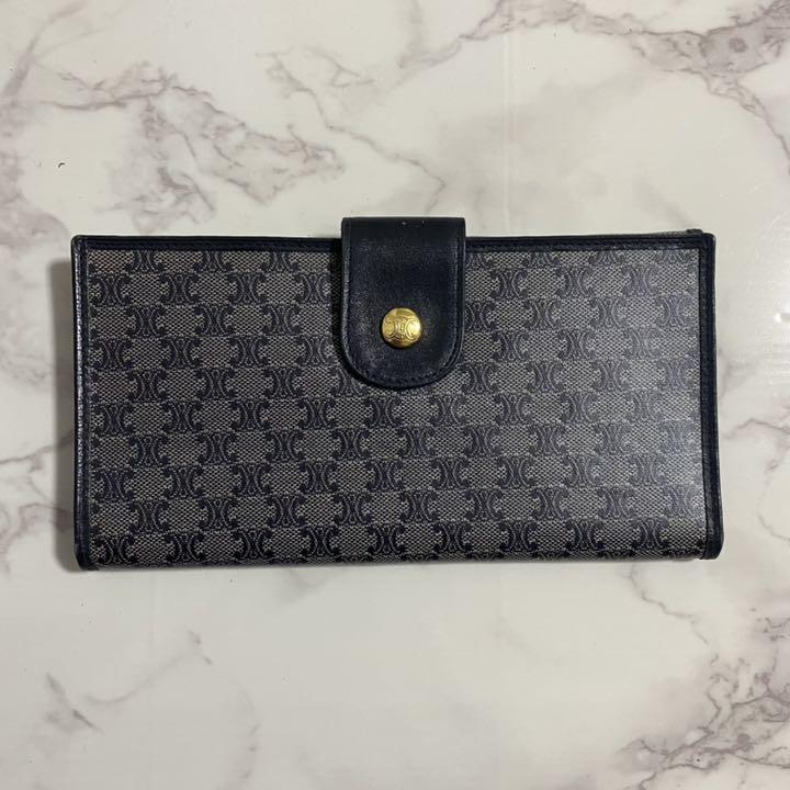 【セリーヌ】 CELINE セリーヌ マカダム 長財布 IVX85-m68324382112 にされる