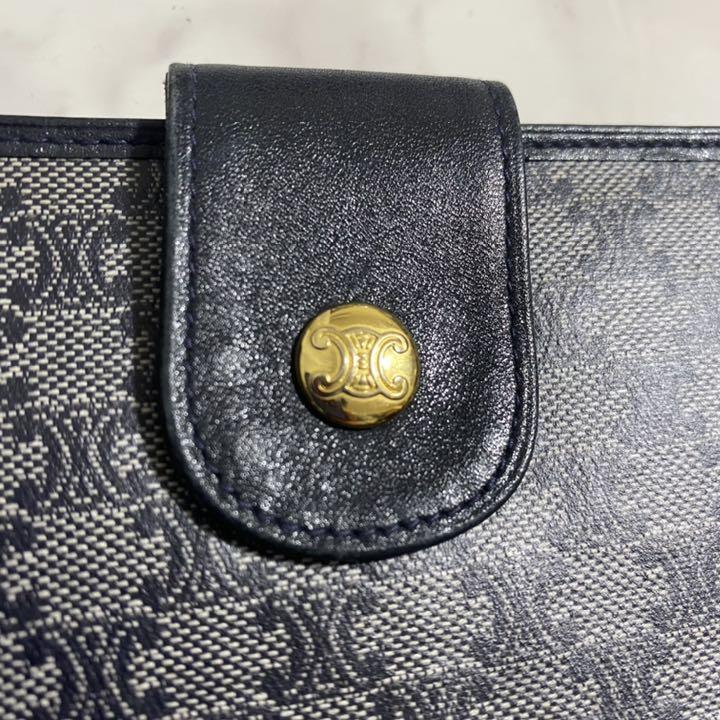 【セリーヌ】 CELINE セリーヌ マカダム 長財布 IVX85-m68324382112 にされる