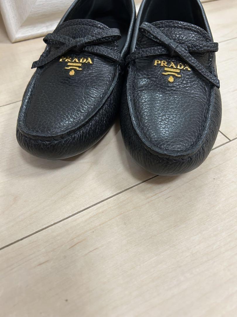 新品 プラダ ローファー ブラック【37／24cm】即購入OK♪即日発送⭐︎