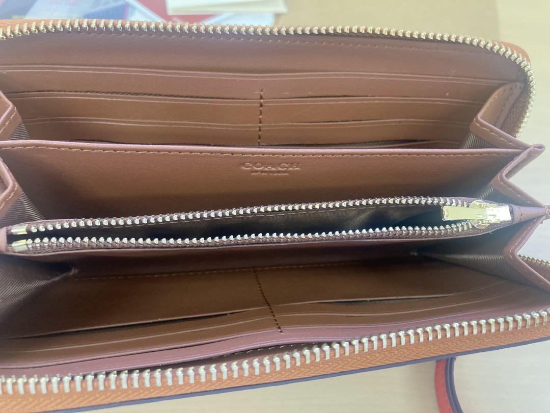 新品★COACH コーチ 長財布 シグネクチャー いちご 苺