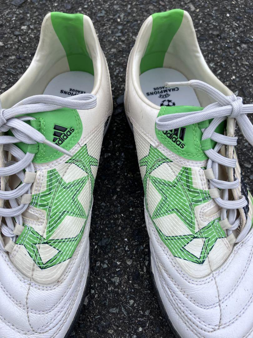 シューズ adidas Green soccer training shoes 24.5