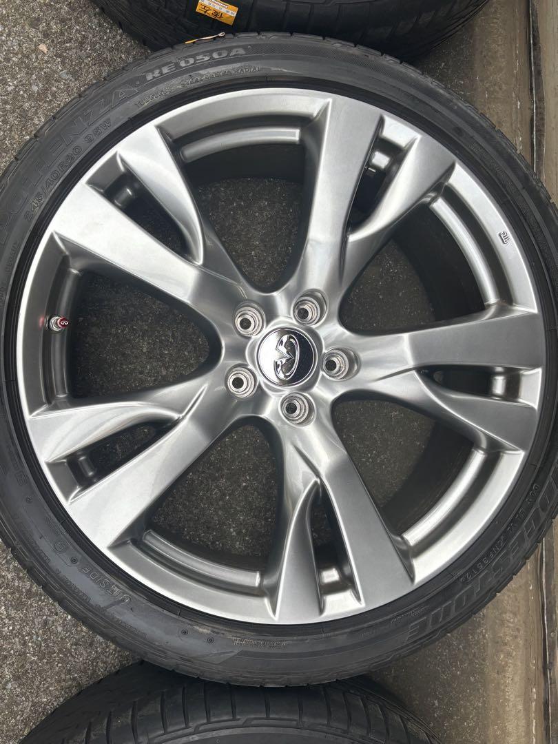 極美品 y51フーガ 純正20インチホイール 245/40r20