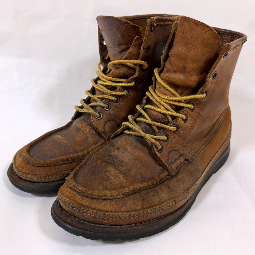 Russell Moccasin レースアップブーツ 26cm レザー 難あり
