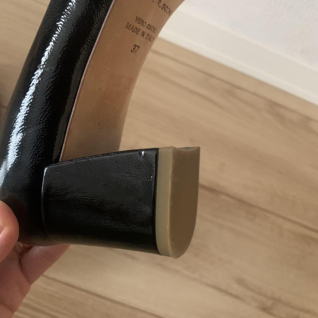 【美品】FABIO RUSCONI ファビオルスコーニ　パンプス　黒