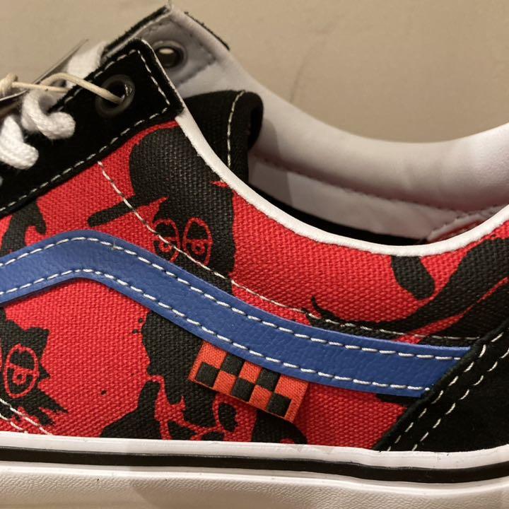 クリエイテ VANS 26cm ナタス レア 新品 I5sJU-m68329010088 KROOKED コラボ オールドスクール バンズ