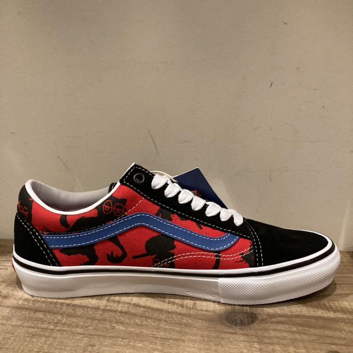 クリエイテ VANS 26cm ナタス レア 新品 I5sJU-m68329010088 KROOKED コラボ オールドスクール バンズ