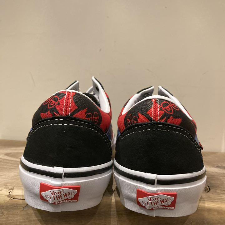 クリエイテ VANS 26cm ナタス レア 新品 I5sJU-m68329010088 KROOKED コラボ オールドスクール バンズ