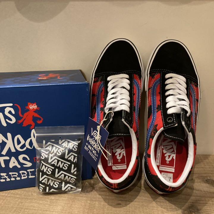 クリエイテ VANS 26cm ナタス レア 新品 I5sJU-m68329010088 KROOKED コラボ オールドスクール バンズ