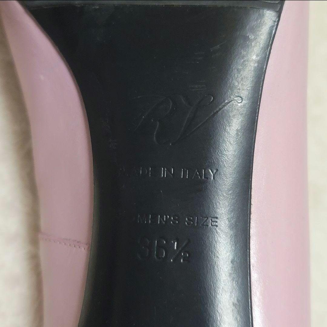 美品✨ ロジェヴィヴィエ バックル パンプス トランペット　レザー　 箱付き