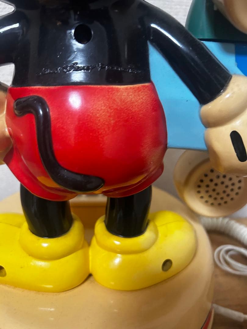 ミッキーマウス フィギュア型電話 ミッキーマウス フィギュア型電話